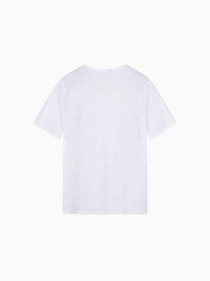 T-SHIRT - sisley k short sleeve t-shirt - White | Sisley K image number 3